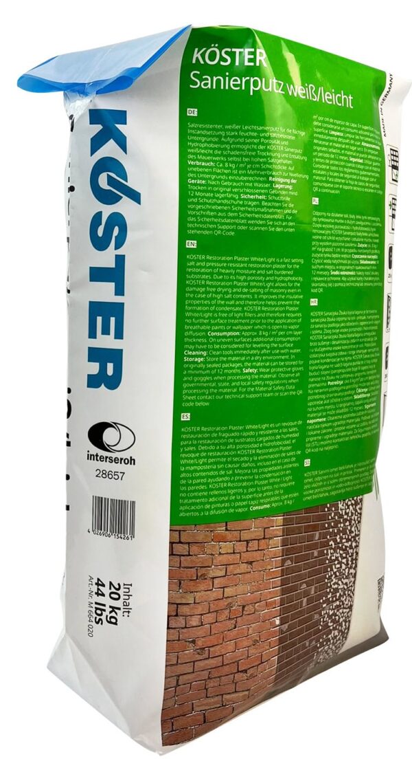 KÖSTER Restoration Plaster 2 "Light"